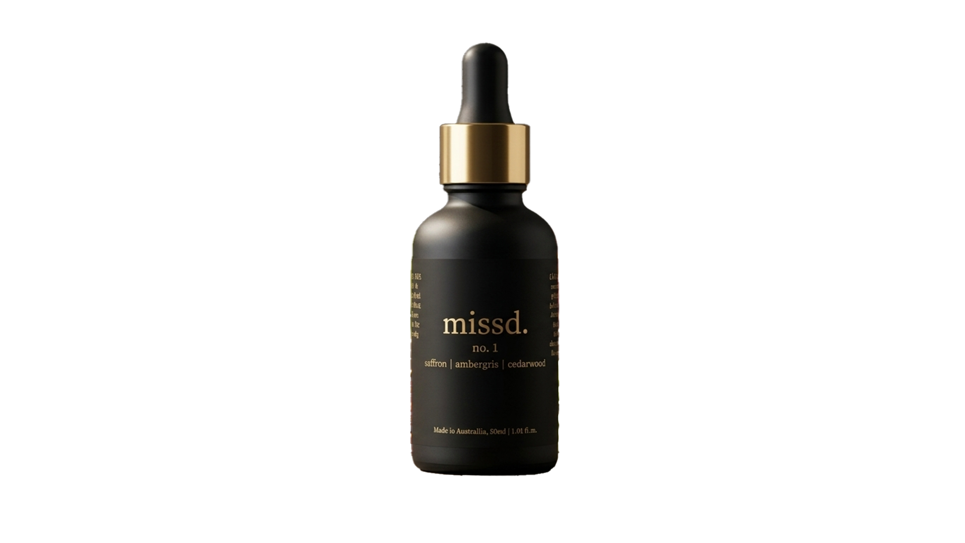 missd. no. 1 fragrance oil